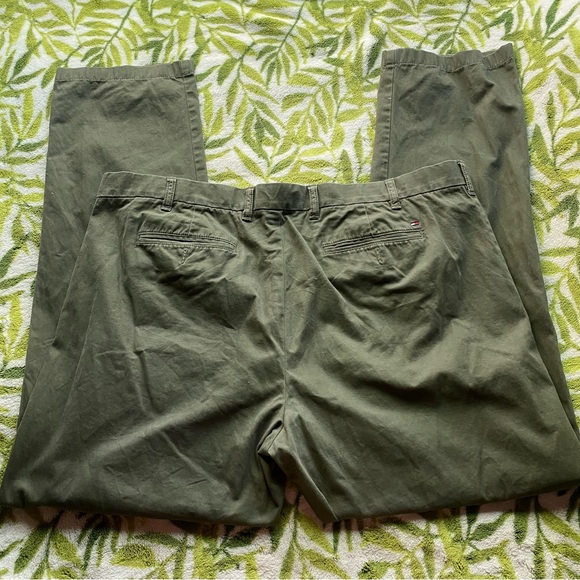 TOMMY HILFIGER 100% Cotton Khaki Dress Pants - Picture 4 of 6
